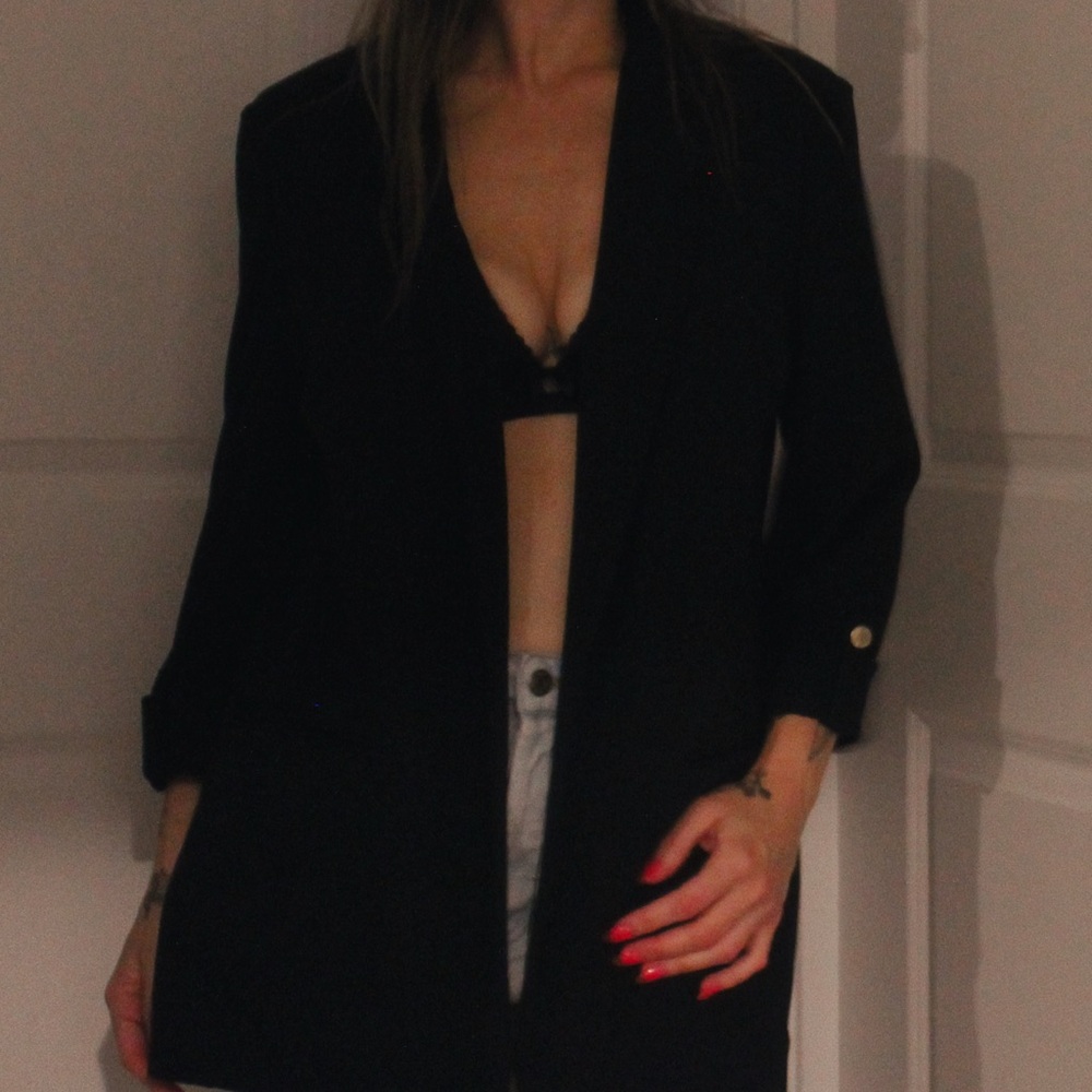 Anne Klein Elegant Black Jacket